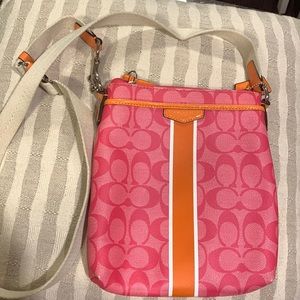 🥳HPx2! 💖🧡 COACH Crossbody Small Shoulder Bag